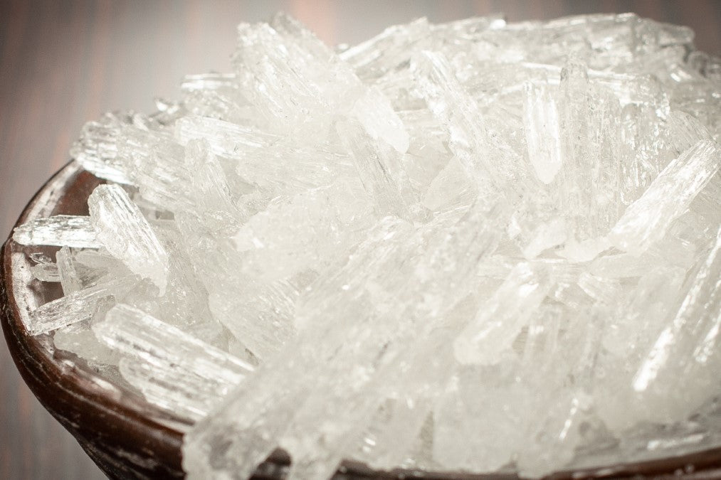 mentholkristalle nahaufnahme RW4127