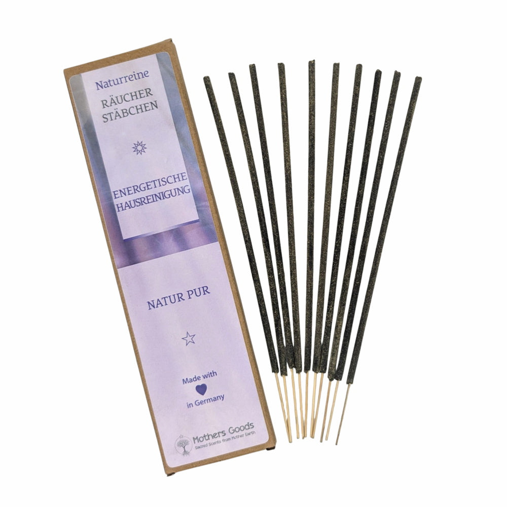 Naturreine Räucherstäbchen "Hausreinigung" - hergestellt in Deutschland