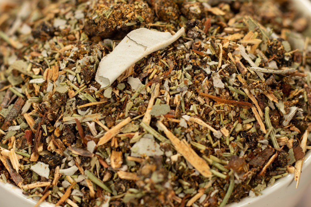 Nahaufnahme Räuchermischung desinfzierend RW3964