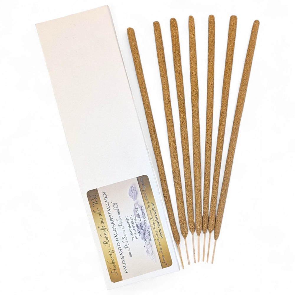 Palo Santo Räucherstäbchen - 7 Stück - 100% natürlich