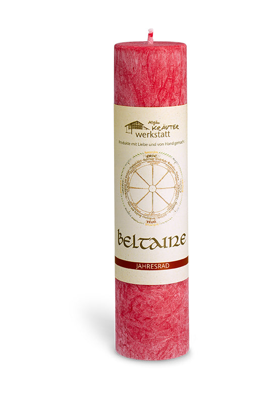Beltane Kerze Jahresrad