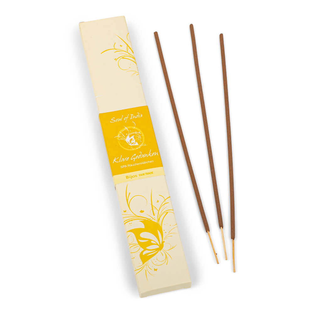 Klare Gedanken Räucherstäbchen - Soul of India
