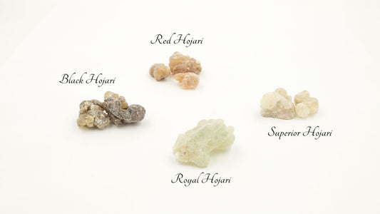 Weihrauch aus Oman Probeset - 4 Sorten