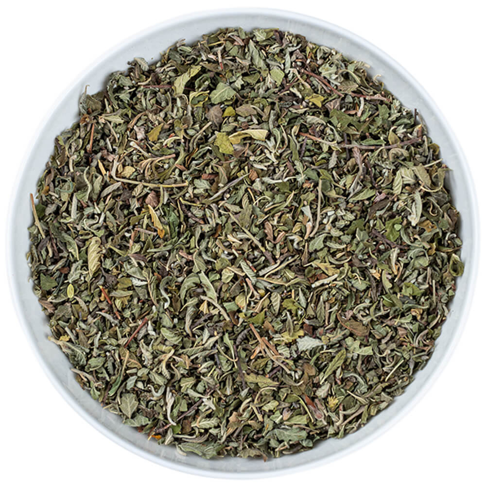 Damianakraut geschnitten in Schale