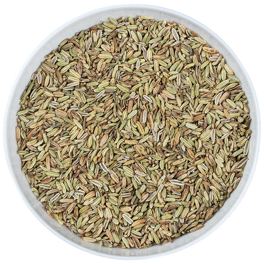 Fenchelsamen in Schale