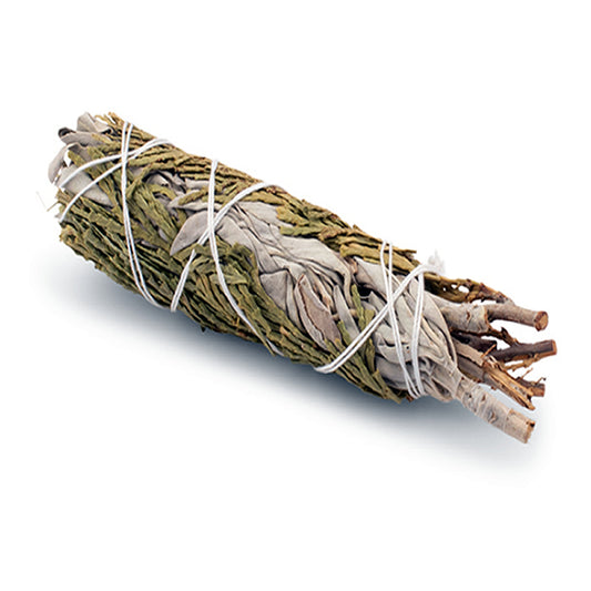 Weisser Salbei und Zeder Räucherbündel