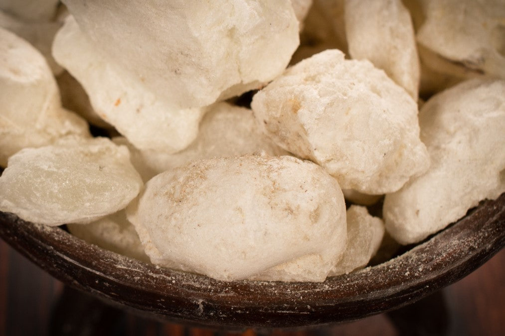 Copal blanco in Schale