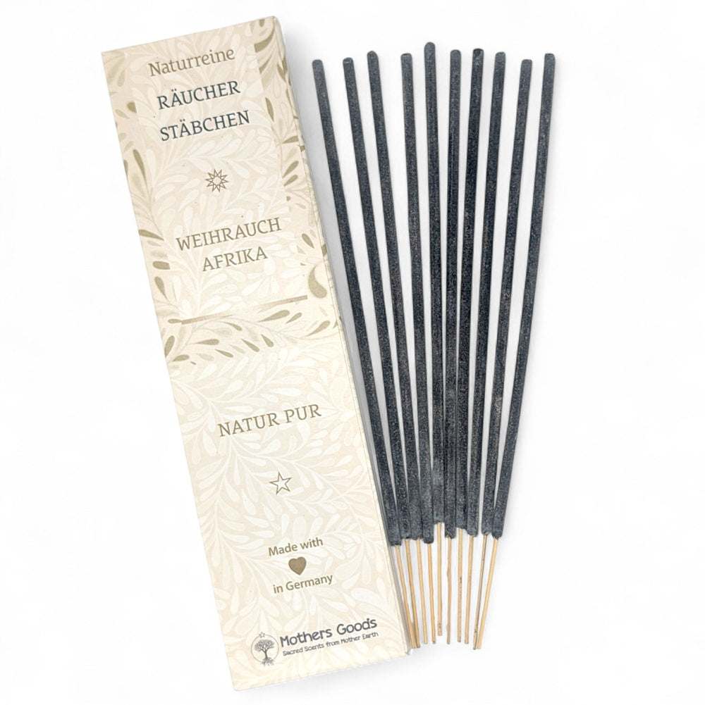 Naturreine Weihrauch-Räucherstäbchen "Afrika" - hergestellt in Deutschland