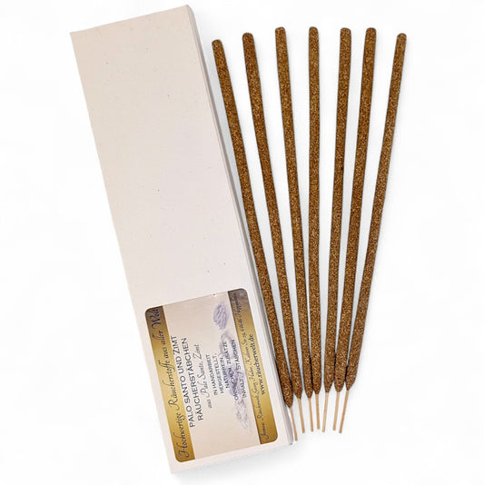 Palo Santo und Zimt Räucherstäbchen - 7 Stück - 100% natürlich