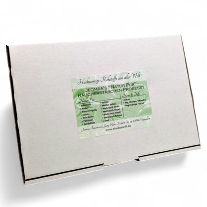 Probeset "Natur-Pur" und "Natur&Duft" Jeomra´s Räucherstäbchen