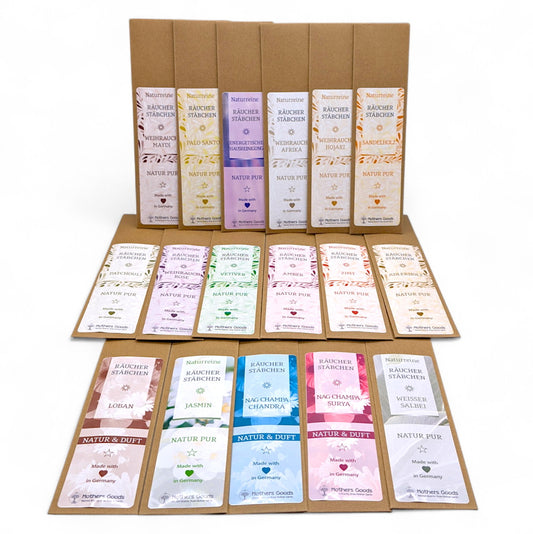 Probeset "Natur-Pur" und "Natur&Duft" Jeomra´s Räucherstäbchen
