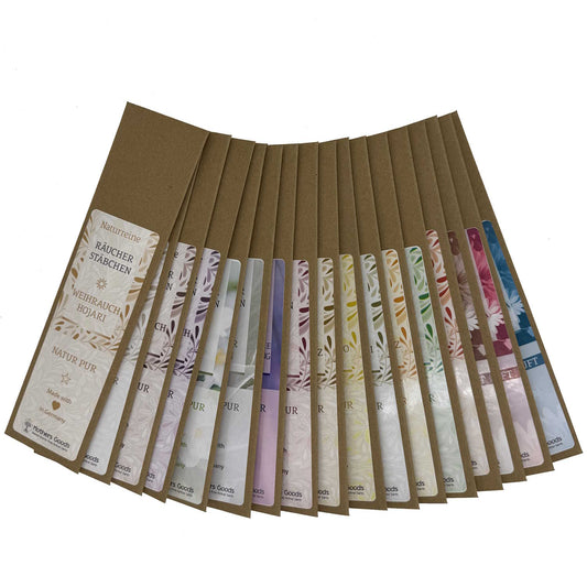 Probeset "Natur-Pur" und "Natur&Duft" Jeomra´s Räucherstäbchen