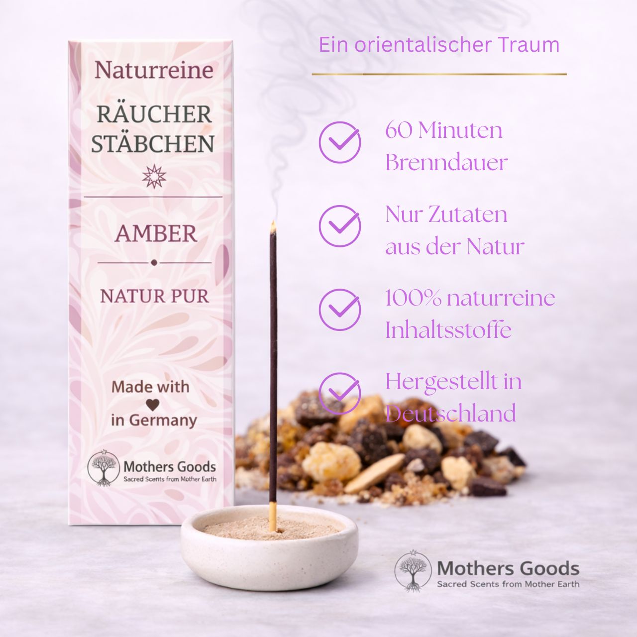Amber Raäucherstäbchen
