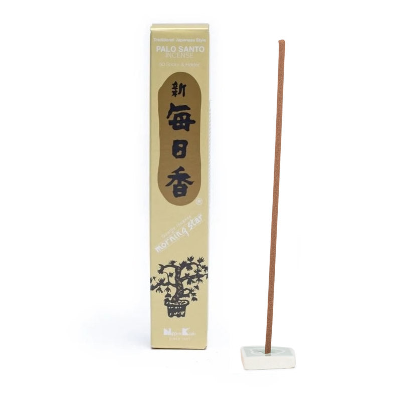 Nippon KODO Räucherstäbchen Kirschblüte - 40 Stück Mit Keramikhalter, Ca. 25 Min. Brenndauer